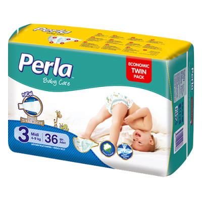 PERLA Midi No.3 Baby Diapers