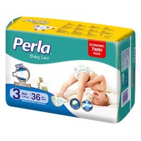 High Quality Good Price Midi (No.3) PERLA Baby Diapers