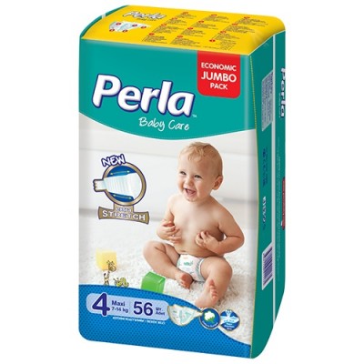 High Quality Good Price Maxi (No.4) PERLA Baby Diapers