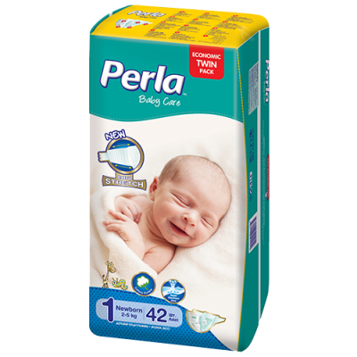 PERLA  Newborn No.1 Baby Diapers