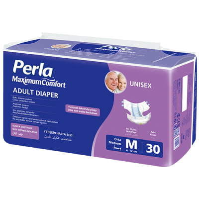 PERLA Adult Diapers Economic Pack Medium - 30 pcs